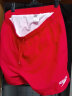 速比涛（Speedo）抗氯防晒速干 16英寸经典纯色男子沙滩裤 8124336446 红色 L 实拍图