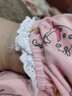 芊之雅（QIANZHIYA）秋天居家服睡衣女纯棉长袖夏套装秋冬甜美可爱全棉家居服春秋薄款 QZC-9099#氧化红 M （参考80-95斤） 实拍图