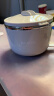美厨（maxcook）304不锈钢泡面碗 学生饭盒餐杯泡面杯1200ML 带盖 灰色MCWA108 实拍图