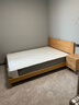 全友家居北欧原木风多功能储物床主卧室1.5米2米橡木全实木双人大床 21实木床+16床头柜*1 1.5米 实拍图