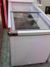 格点商用展示冷柜冷藏岛柜大容量展示冰柜商用透明玻璃款纯铜管制冷超市商用冰柜展示柜冰箱雪糕柜 1.4米欧岛 实拍图