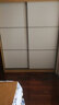 京之恋 衣柜实木简易定制衣橱卧室整体推拉门大衣柜 1.6m实木板材生态板 2门  组装 实拍图