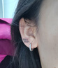 潘多拉（PANDORA）Pandora之心耳环925银镂空设计小众高级生日礼物送女友 Pandora之心耳环 Onesize 实拍图