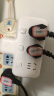 公牛（BULL）转换插头/品字形一转三插座/无线转换插座/电源转换器 适用卧室、厨房 3位分控插座 GN-96033 实拍图