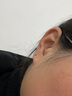 百泰首饰（BATAR JEWELLERY）生日礼物黄金耳钉女999足金养耳棒几何镂空小三角形金耳饰 一对三角形耳钉【0.35g-0.4g】 实拍图