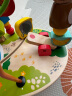 Hape绕珠玩具 木质铁线串串珠早教1-3周岁男女小孩宝宝亲子互动玩具 E8340森林游乐园 实拍图