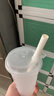 朴京一次性单支独立包装饮料珍珠奶茶吸管大号加粗环保可降解纸质吸管纸吸管孕妇儿童吸管 8x197白色纸吸管100支纸（独立包装） 实拍图