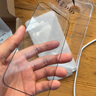 奥伊格（AOYIGE）适用苹果iPhone13 高清增透/防窥钢化膜 升级一体神器无尘仓 听筒防尘全屏覆盖 闭眼秒贴【贴坏包 【加强升级版2片】超清抗指纹丨听筒防尘 iPhone 13/13Pro通用 实拍图