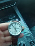 禧坠适用于美度表带真皮原装贝伦赛丽M8600 M005舵手指挥官手表带表链男女 棕色棕线+钢色蝴蝶扣 22mm 实拍图
