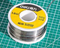 得力（deli）焊锡丝有铅焊接家用高纯度免洗锡线熔点低 小卷直径1.0mm重100g DL395100 实拍图