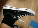 匡威（Converse）【滔搏运动】匡威男鞋女鞋低帮帆布鞋硫化鞋情侣常青经典款黑色 101001 42 实拍图