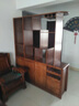 佳瑞福酒柜实木玄关柜客厅隔断柜双面现代中式间厅柜鞋柜进门屏风储物柜 胡桃色 1.3米 实拍图