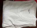 三枪 内衣男中厚全棉抗静电纯棉内衣宽松圆领棉毛衫秋衣秋裤保暖套装 白色 XL (175/95)140-150斤 实拍图