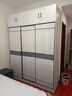 硕驰 衣柜实木质推拉门现代轻奢简约大衣橱储物柜卧室两门大衣柜 长100*深50*高200主柜  实拍图
