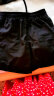 李宁运动套装男装服饰短袖短裤跑步套装透气速干篮球健身训练服两件套 黑/新基础黑 S 实拍图