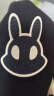 比音勒芬【活力棉】夏季男短袖T恤趣味萌兔时尚百搭透气圆领上衣 07黑色 L 晒单实拍图