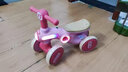咔萌狮儿童平衡车1一3岁宝宝无脚踏滑行车婴幼儿学步车四轮滑步车溜溜车 公主粉+音乐灯光+送电池和工具 实拍图