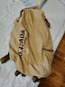 新潮代双肩包男大容量出差旅行包男士休闲帆布行李背包多功能旅游登山包 卡其色升级款【带干湿分离袋】 双肩包 实拍图
