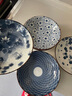 博为 日式盘子大号深盘碟子4个装家用菜盘创意复古花纹陶瓷盘套装 21cm-8英寸【6个装】 实拍图