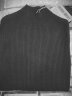 海澜之家（HLA）长袖针织衫女春秋半高领纯色休闲毛衣女 黑色B9 160/84A/M 晒单实拍图