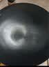 启惺老式家用加厚双耳无涂层熟铁大铁锅柴火灶燃煤气灶适用 加盖已开锅 60cm 实拍图