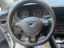 方向盘套真皮四季通用整张牛皮汽车把套专车专用 大众捷达VS5 VS7 VA3 纯黑色 实拍图