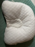 M-CASTLE婴儿定型枕儿童午睡枕宝宝护型枕0-1岁新生儿枕双面透气 月光白/定型枕(TPE软管透气+棉) 实拍图
