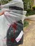 铁箭（TIEJIAN）舞蹈服成人夏季芭蕾舞纱裙雪纺系带半身裙女一片式舞蹈练功裙子 黑色 实拍图