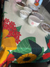 缤谷 民族风棉麻布艺桌布小清新长方形家用防水网红台布餐桌布 意浓 140*180cm（防水防烫） 实拍图