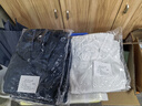青霄无尘服防静电防尘连体 藏青色L 净化洁净喷漆防护工作服 实拍图