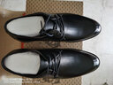 七匹狼商务男士皮鞋男款柔软压花牛皮鞋子通勤正装鞋皮鞋男结婚新郎婚鞋 3501黑色 41 码 实拍图
