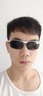 BYZA墨镜男士开车驾驶专用偏光太阳镜骑行防紫外线大脸太阳眼镜运动潮 时尚-银色 实拍图