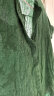 尚都比拉时尚气质连肩袖立领国风盘扣短袖衬衫设计感轻熟风上衣 绿色 L  晒单实拍图