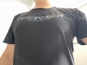 特步（XTEP）特步释冰科技短袖男2023年夏季新款冰丝速干半袖T恤休闲运动短t 正黑色 L 实拍图