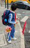 瑞牌（RUiPAi）小学生书包男1-3-6年级大容量女轻便减负透气防水儿童 墨绿色  (3-6年级)配补习袋+笔盒 实拍图