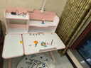 博士·有成儿童学习桌套装写字桌椅家用小学生书桌可升降调节桌学习台儿童书 公益新秀1.0米+801粉色套装 实拍图
