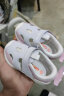 基诺浦（ginoble）夏季凉鞋8-18个月宝宝学步儿童机能鞋男女软底学步鞋2078 紫色/粉色/白色 120mm 内长13/脚长11.6-12.4cm 晒单实拍图