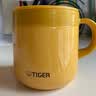 虎牌（TIGER）MCI-A28C 不锈钢双层迷你真空保温保冷杯办公杯咖啡杯水杯 芒果色Y280ml 实拍图