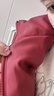 BJHG王栎鑫同款不计后果贴贴羽绒服冬季男生潮牌美式外套宽松防寒服女 莎酱红 XL （170-200斤） 实拍图