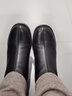 金利来（Goldlion）女鞋瘦瘦靴女秋冬显瘦通勤短靴粗跟时装靴 G608340041黑色38 实拍图