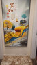 摩琥玄关装饰画竖版现代简约玄关画正对门壁画北欧走廊过道入户挂画 家和富贵15187 高透晶瓷80*160CM黑框 实拍图