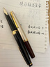 PILOT【圣诞礼物】百乐Elite95s钢笔经典复刻14K金尖口袋便携金笔成人送礼高档套装 黑色【墨水套装】 M尖/约0.7mm 实拍图