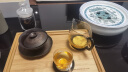 金灶（KAMJOVE）竹茶盘茶托功夫茶具茶道配件 竹制小茶盘家用托盘 KP-10竹茶盘（不包含玻璃茶杯） 实拍图