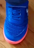 卡尔美（KELME）儿童足球鞋魔术贴免系带碎钉TF透气学生球鞋6873003 宝蓝 32 实拍图