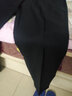 传棨西裤男修身商务正装免烫西服裤职业上班西装裤男休闲长裤子 夏季薄款黑色 36(2.75尺) 实拍图