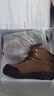 骆驼（CAMEL）户外登山鞋男女防水防滑徒步鞋缓震耐磨高帮鞋工装牛皮靴子 实拍图