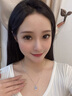 黛瑞思轻奢项链女海洋之心时尚饰品送女友老婆闺蜜618情人节生日礼物 豪华礼盒套装灵动蓝钻免费刻字 实拍图