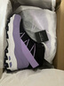 Skechers斯凯奇儿童绒绒靴雪地靴保暖男童棉鞋防寒加绒高帮女童靴660092L 女童/黑色/薰衣草色/BKLV 35 实拍图