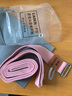 伊登艾扬格瑜伽伸展带无弹力瑜伽带瑜伽绳绑带专业拉力带拉伸带 粉色 3米【方形扣加厚】 实拍图