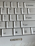 CHERRY樱桃STREAM键盘有线轻音办公商务家用磨砂质感SX剪刀脚笔记本手感十大功能按键键盘白色 实拍图
